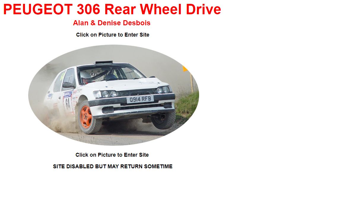 306rwd. Peugeot 306 rear wheel drive rally car? Forest Special stage rallying.