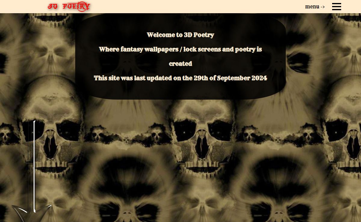 3d Poetry Fantasy desktop wallpapers, lock screens
