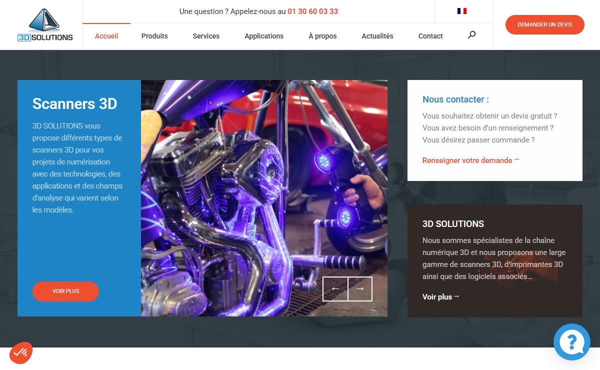 3DSolutions | Spécialiste en numérisation et impression 3D