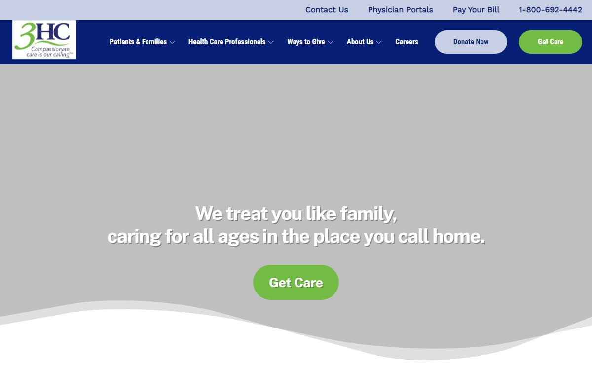 Home Health & Hospice Care | Raleigh to Carteret County | 3HC