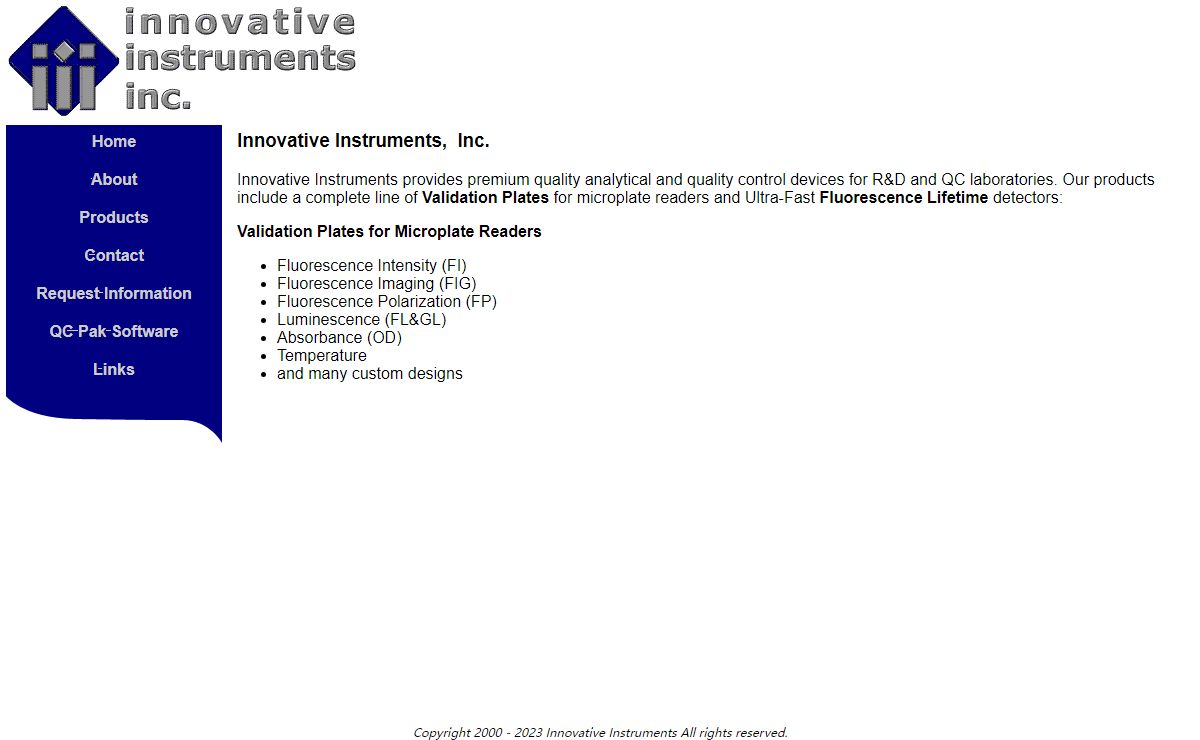 Innovative Instruments