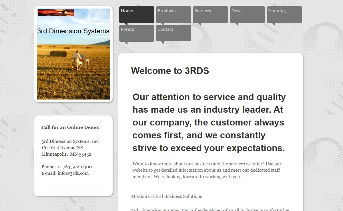 3rd Dimension Systems, Inc. - Home