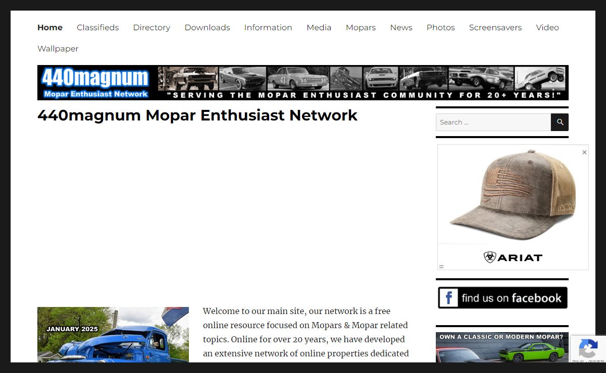 Mopar Enthusiast Network - About classic and modern Mopars.