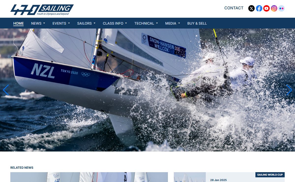 Home - 470 Sailing