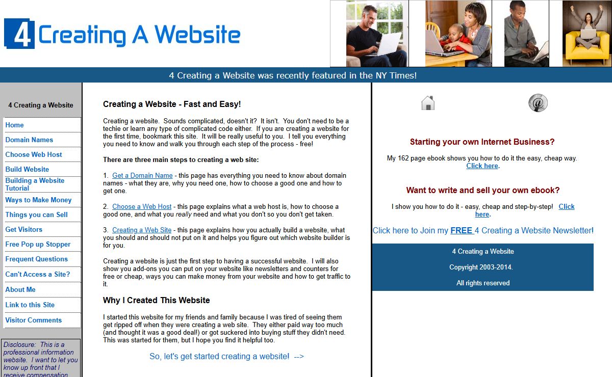 Creating a Website - Free Step by Step Guide