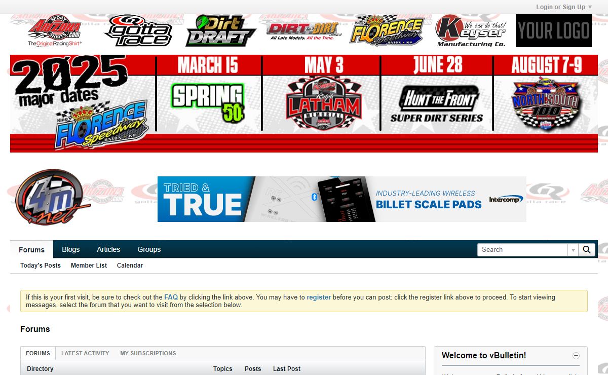 Forums - 4m.net - The Most Opinionated Racing Message Board In The Universe