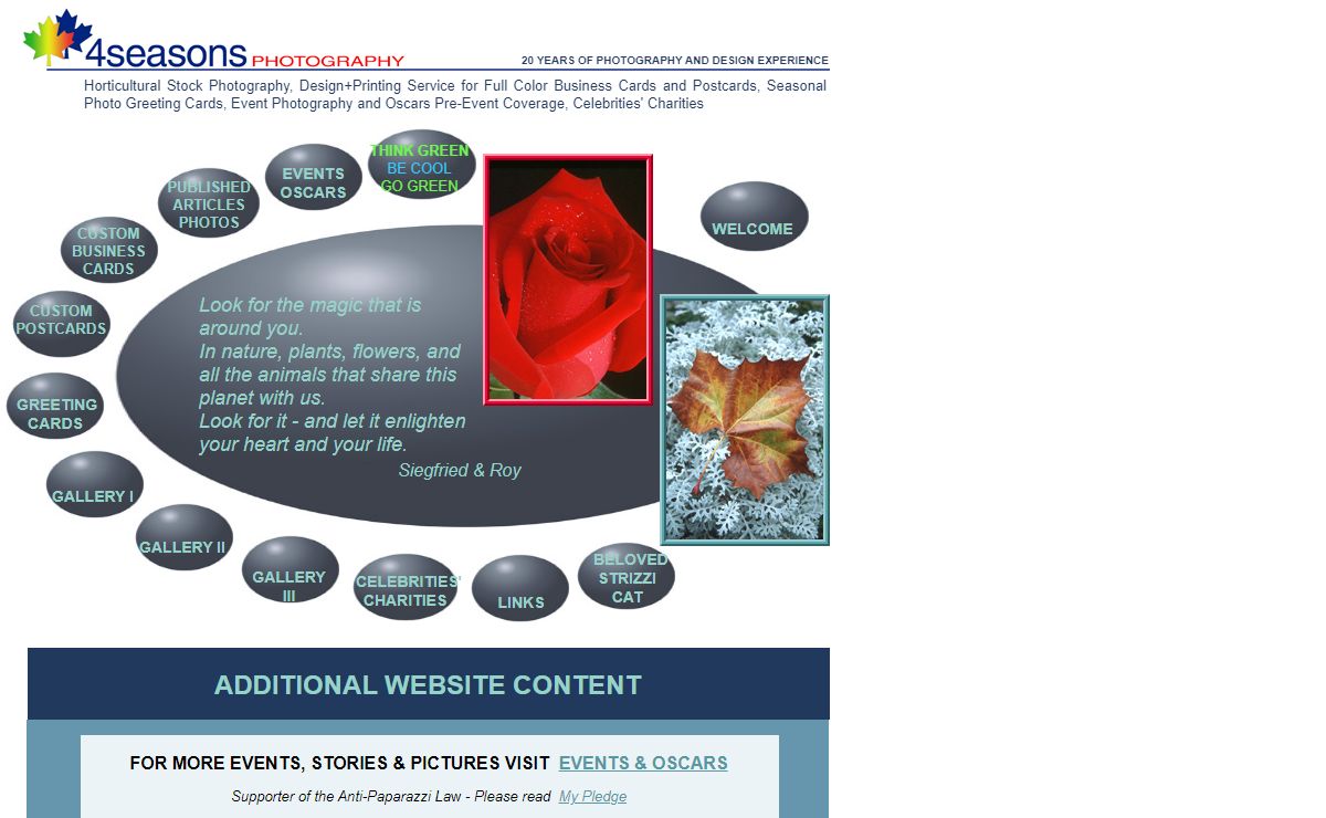Stock Photography, Business Cards, Postcards, Greeting Cards, Red Carpet Events