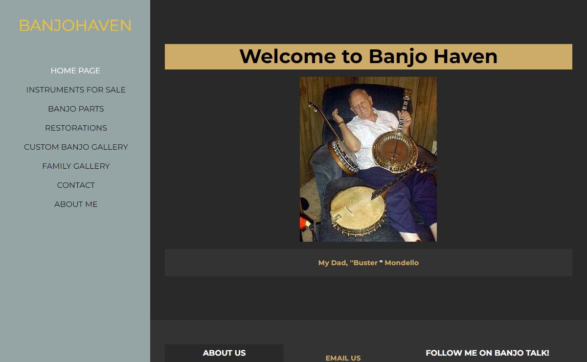 Banjo Haven - Home Page