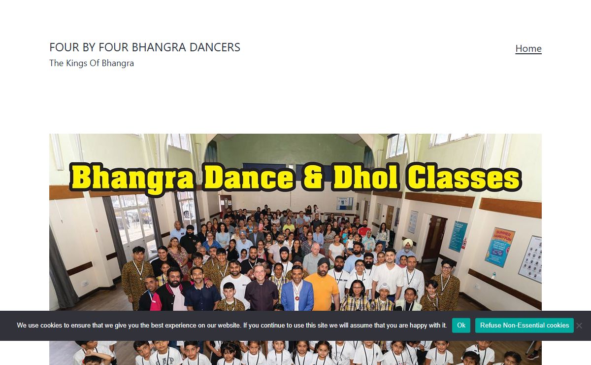 4x4 Bhangra Group - Bhangra dancers for hire Gravesend Kent -