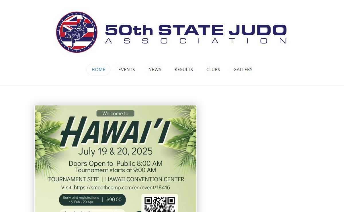 Home - 50th State Judo Association