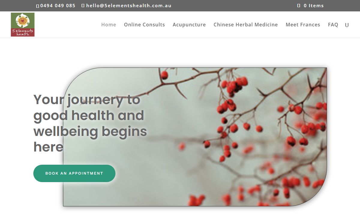 5 Elements Health | for good health and wellbeing