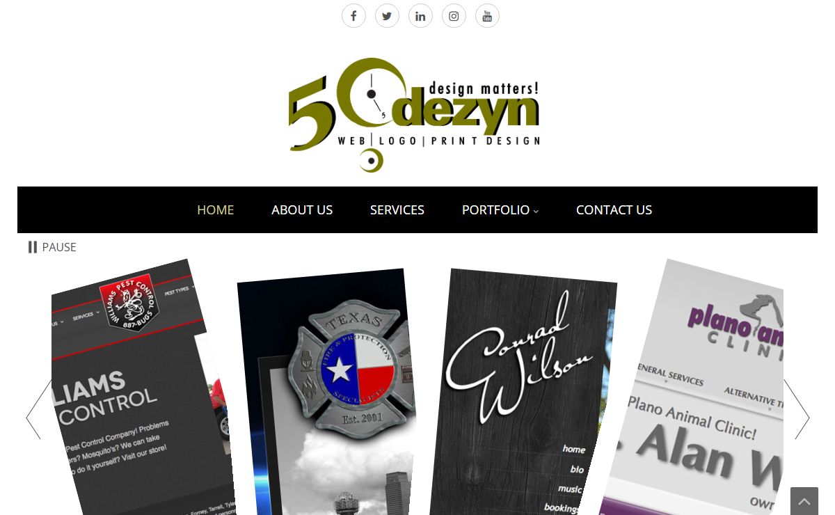 5Odezyn – Web | Logo | Print Design