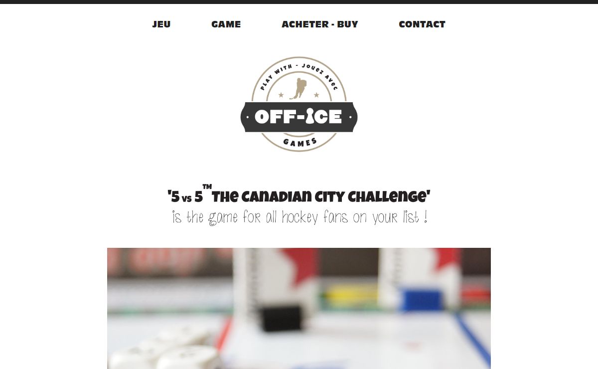 Off-Ice games