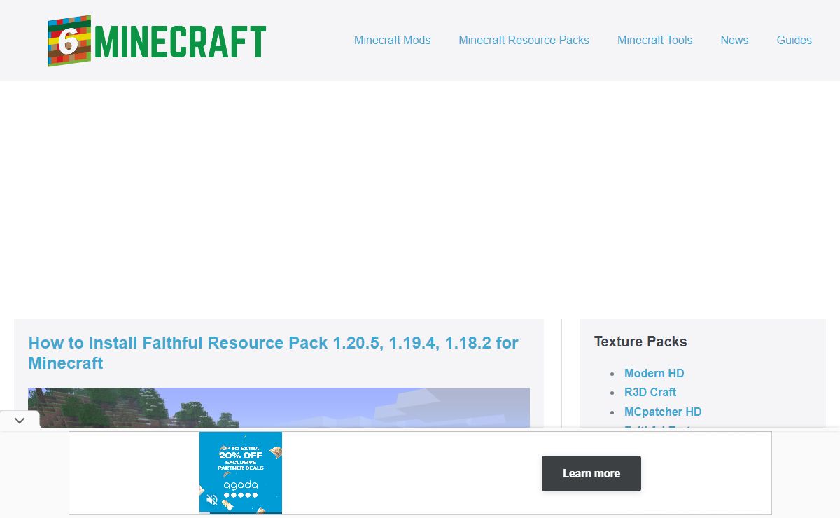 6Minecraft - Download Minecraft Mods and Resource Packs