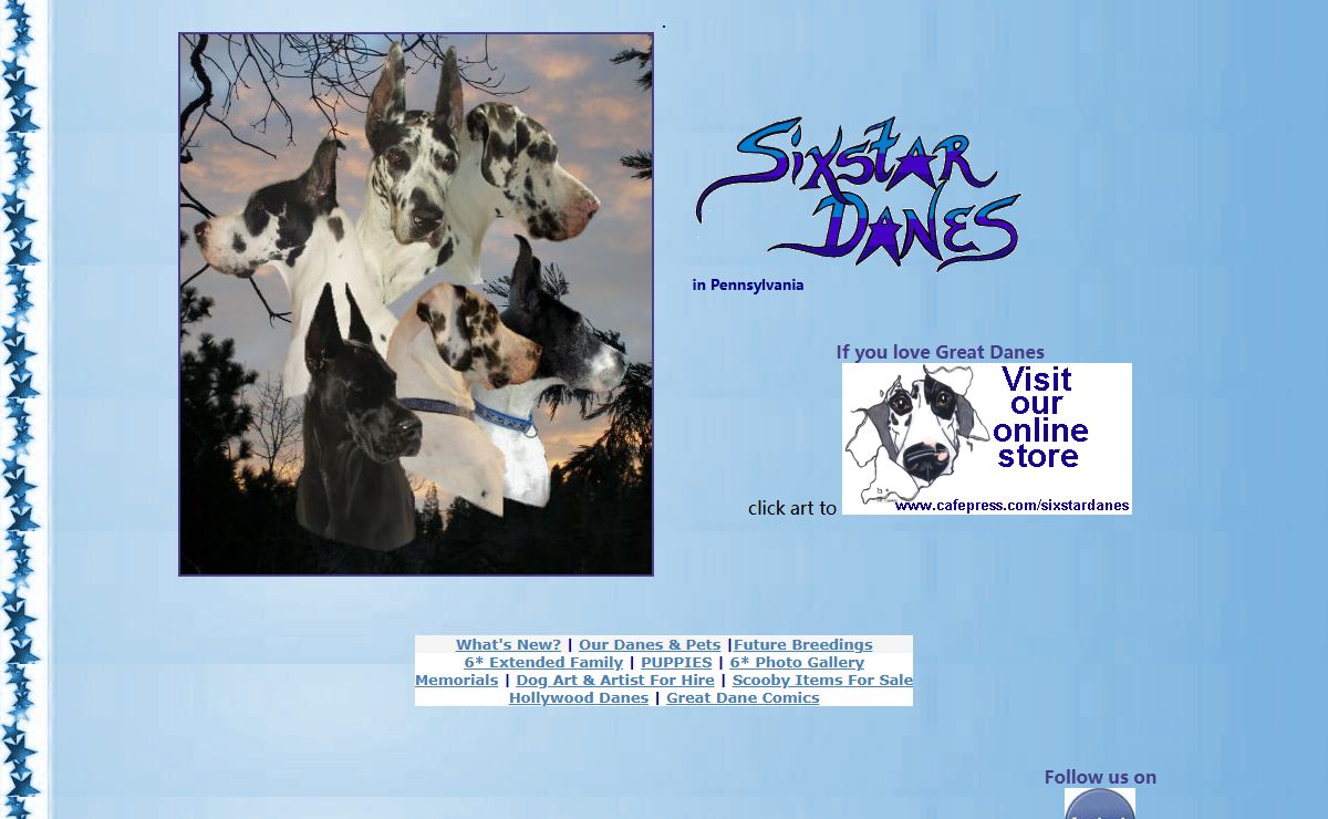 Sixstar Danes - raw fed Great Danes