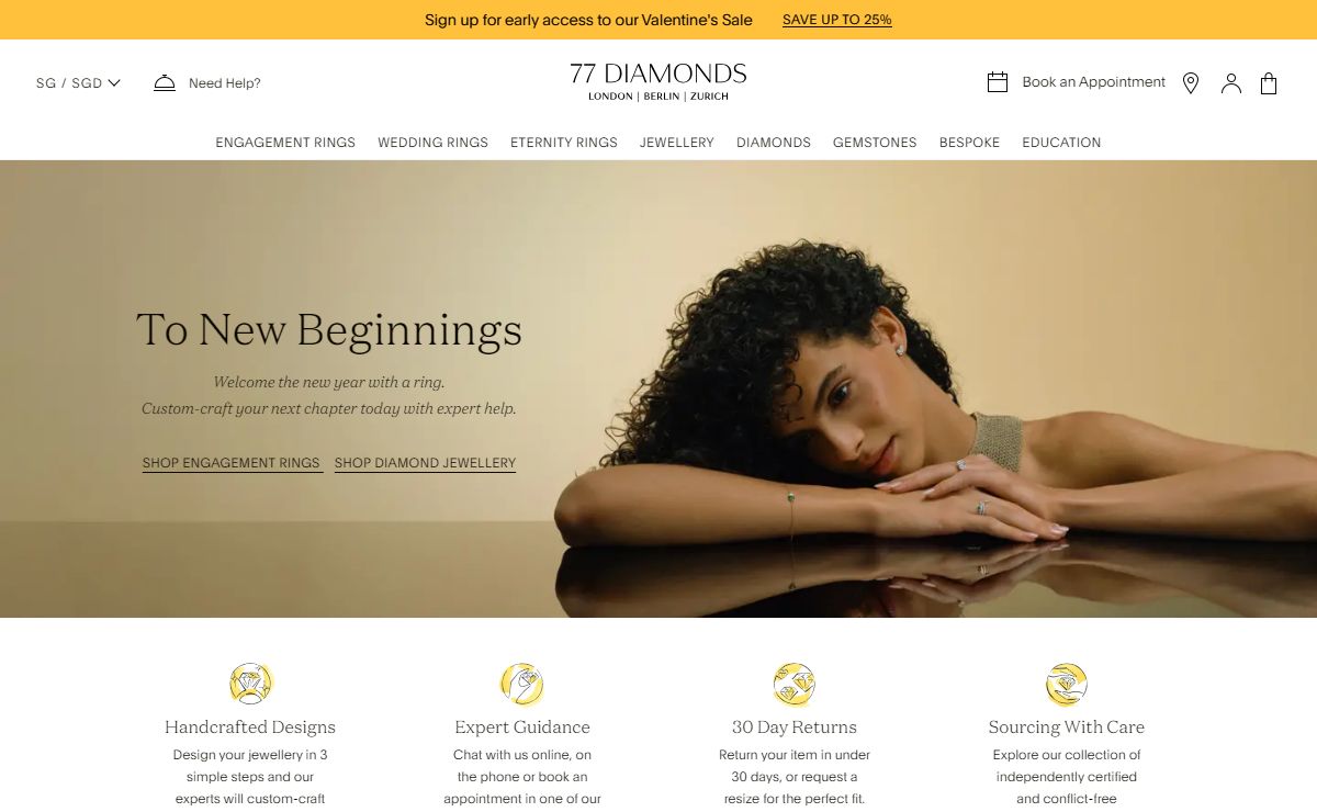 77 Diamonds - Bespoke Rings & Fine Jewellery