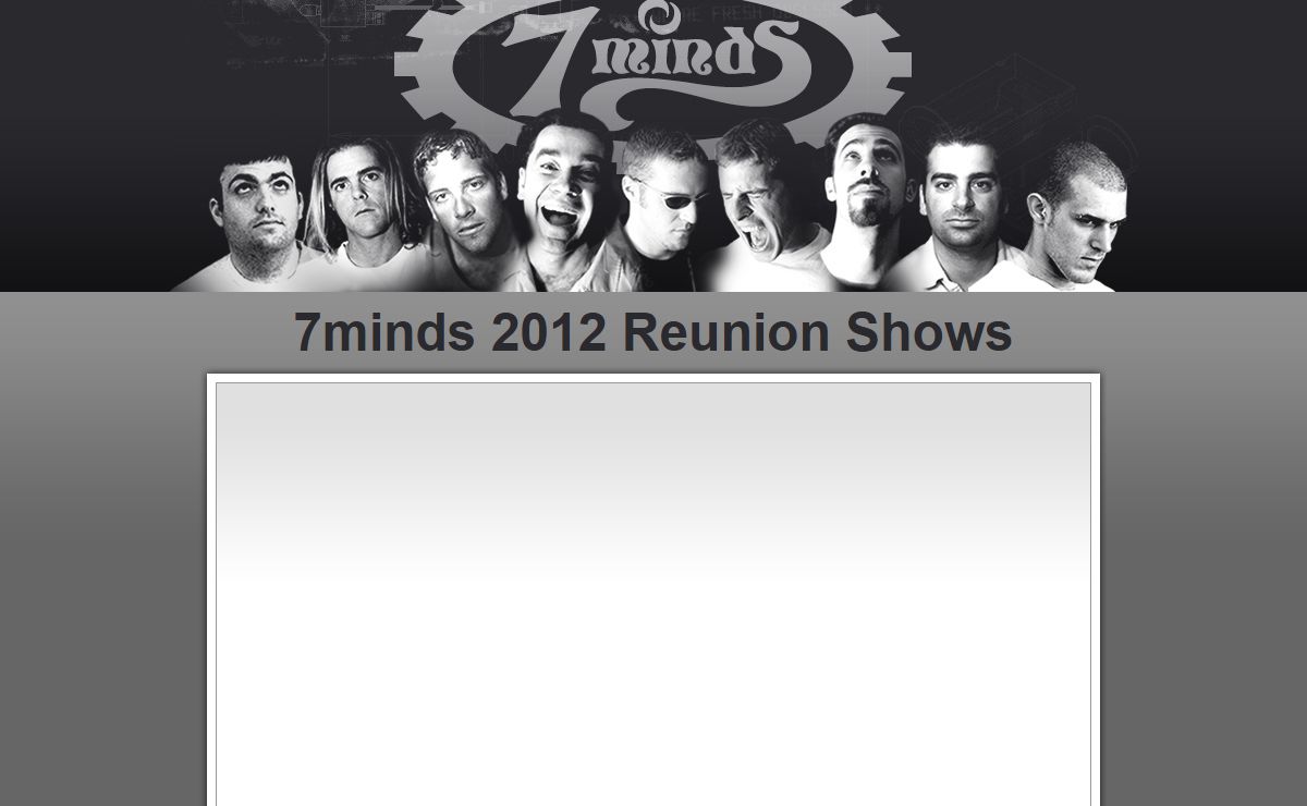 7minds 2012 Reunion Shows