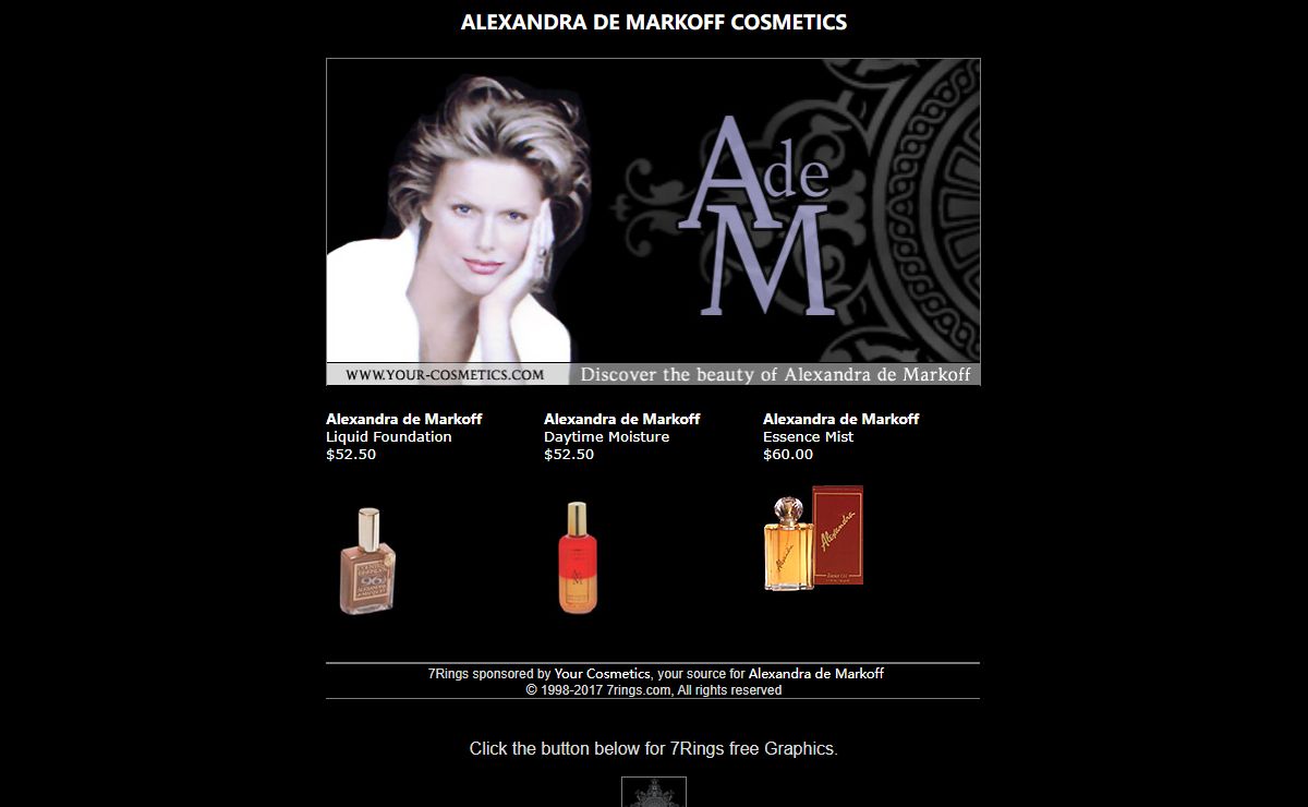 Alexandra de Markoff, The Thymes, Antica Farmacista, VOLUSPA