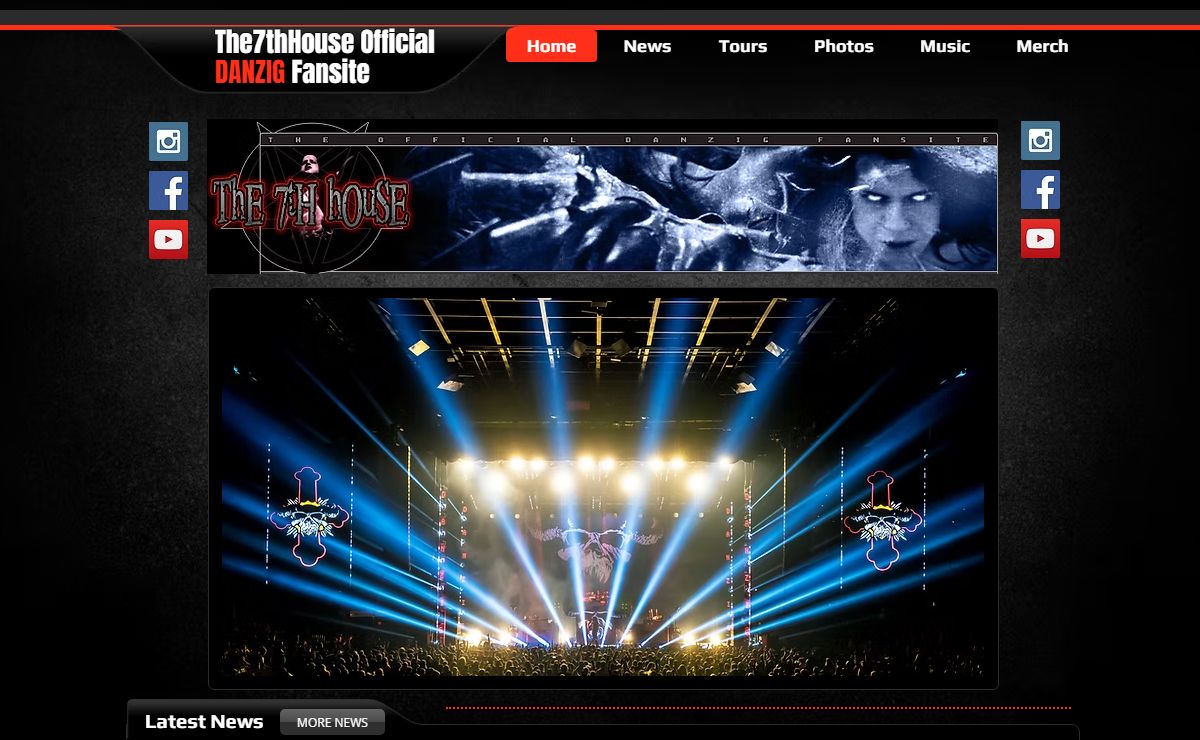 DANZIG - Official 7th House Fansite