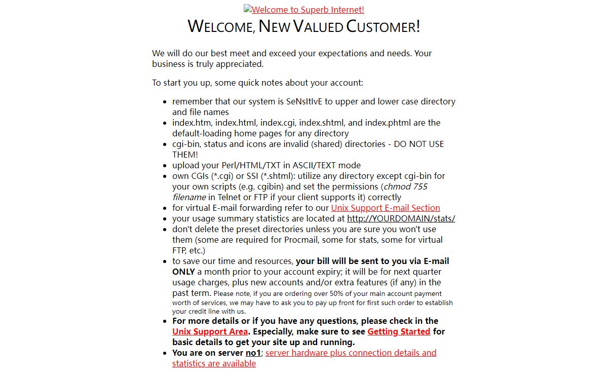 Welcome, New Valued Customer!