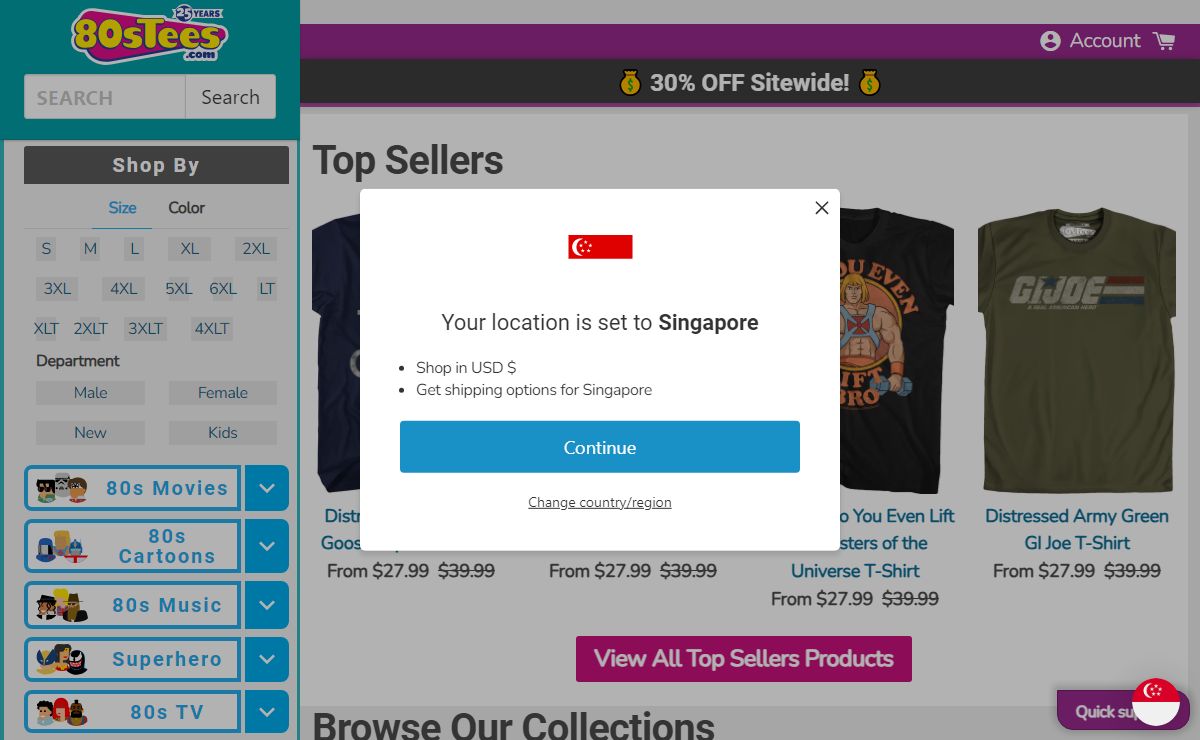 80sTees.com | Movie Shirts, TV Shirts, WWE Shirts, Superhero Shirts