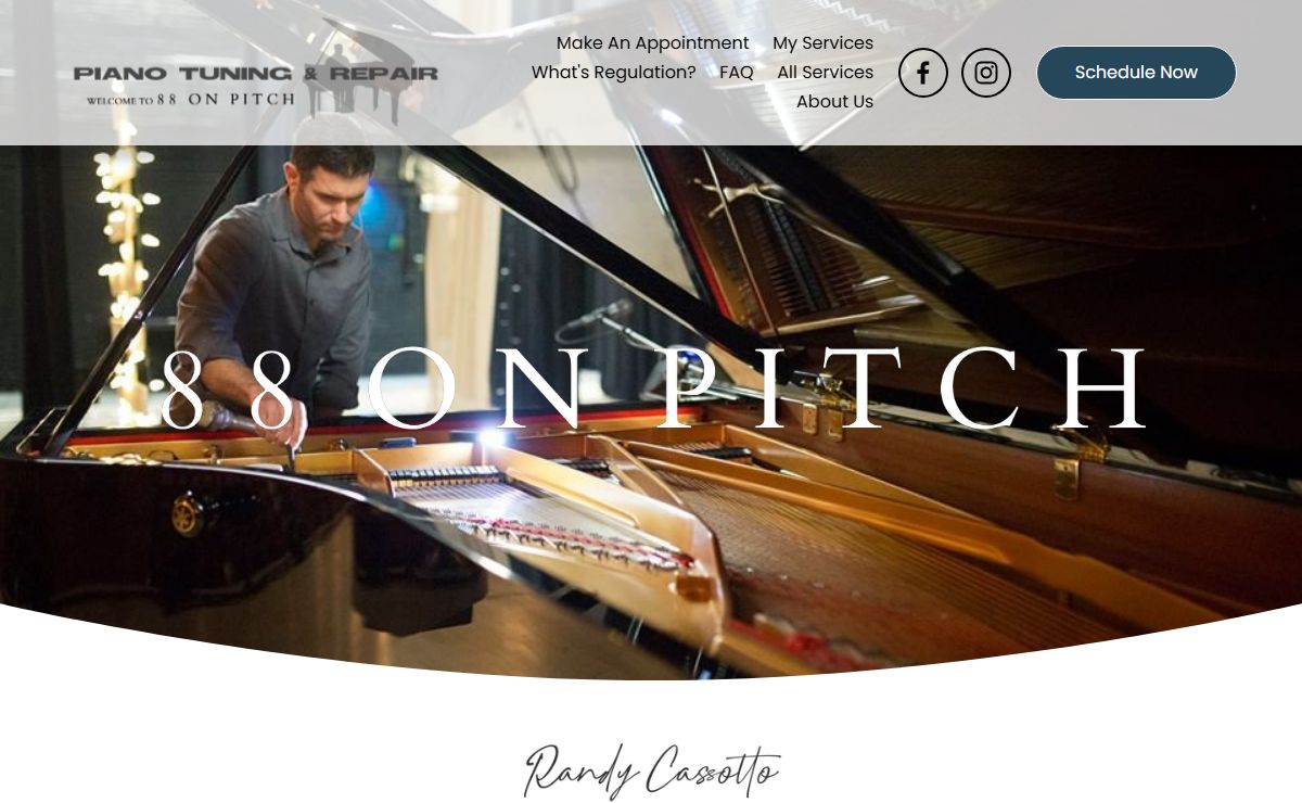 88 On Pitch - Piano Tuning & Repair | piano tuner ct