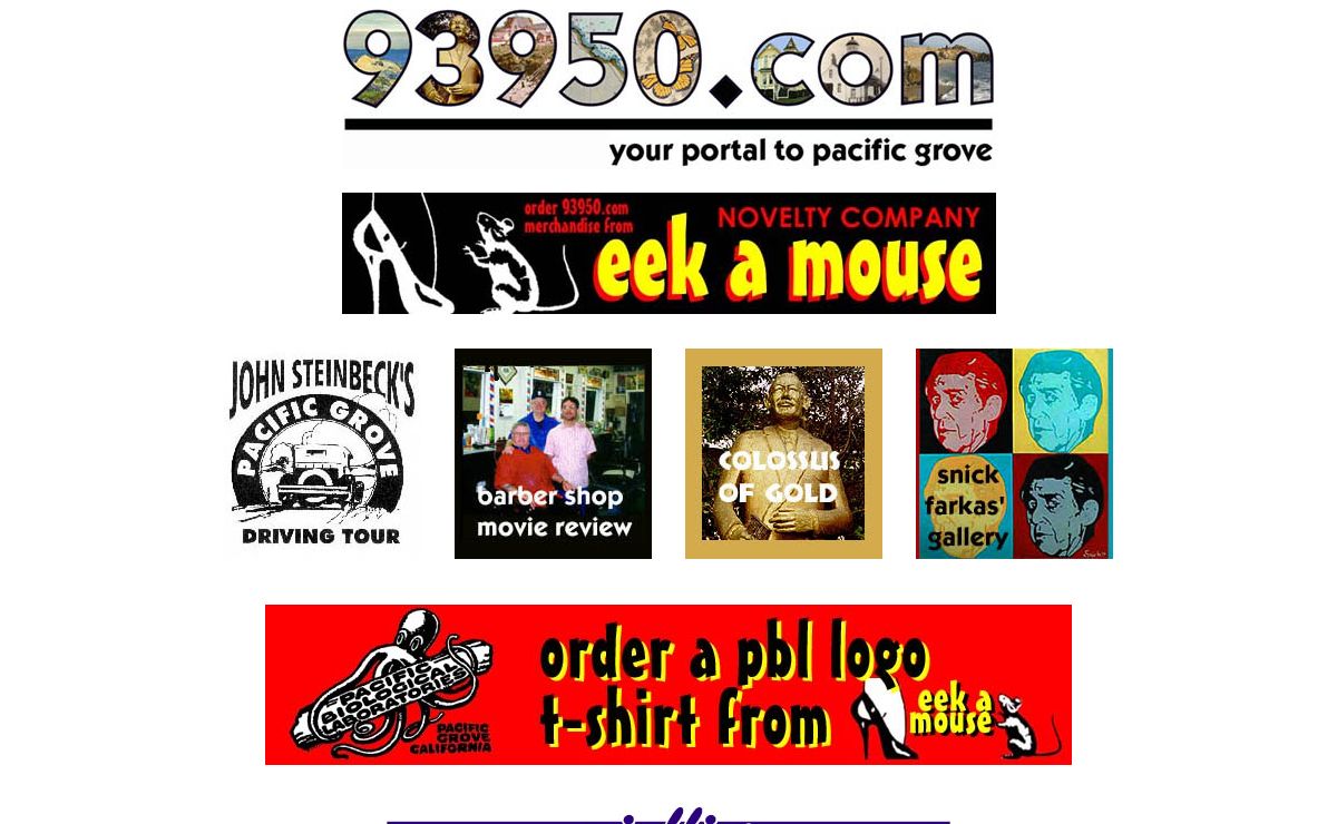 93950.com, Pacific Grove, California: Home of John Steinbeck