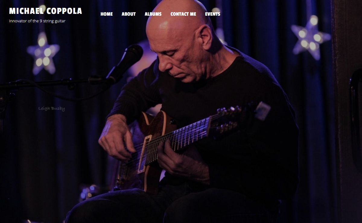 Michael Coppola – Innovator of the 9 string guitar