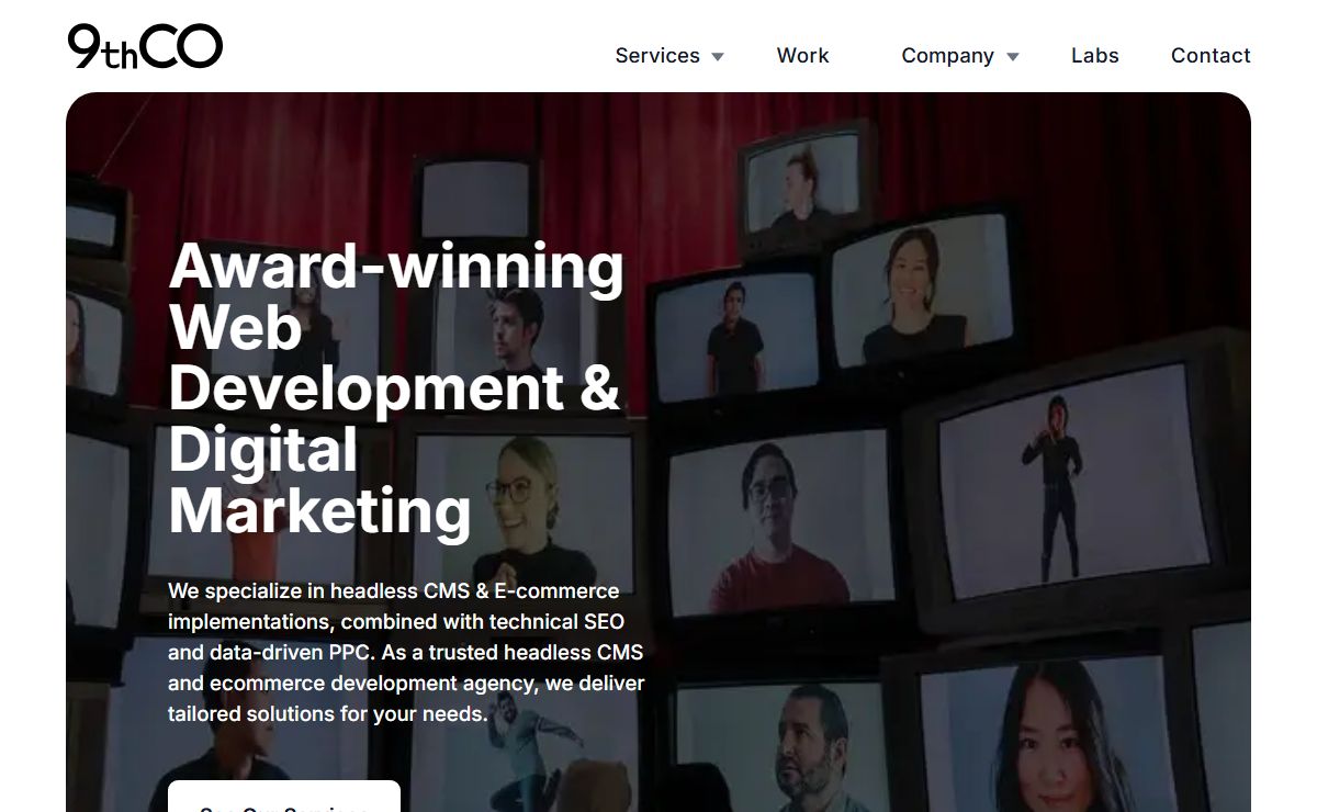 Headless CMS, E-Commerce & Next.js Agency | 9thCO