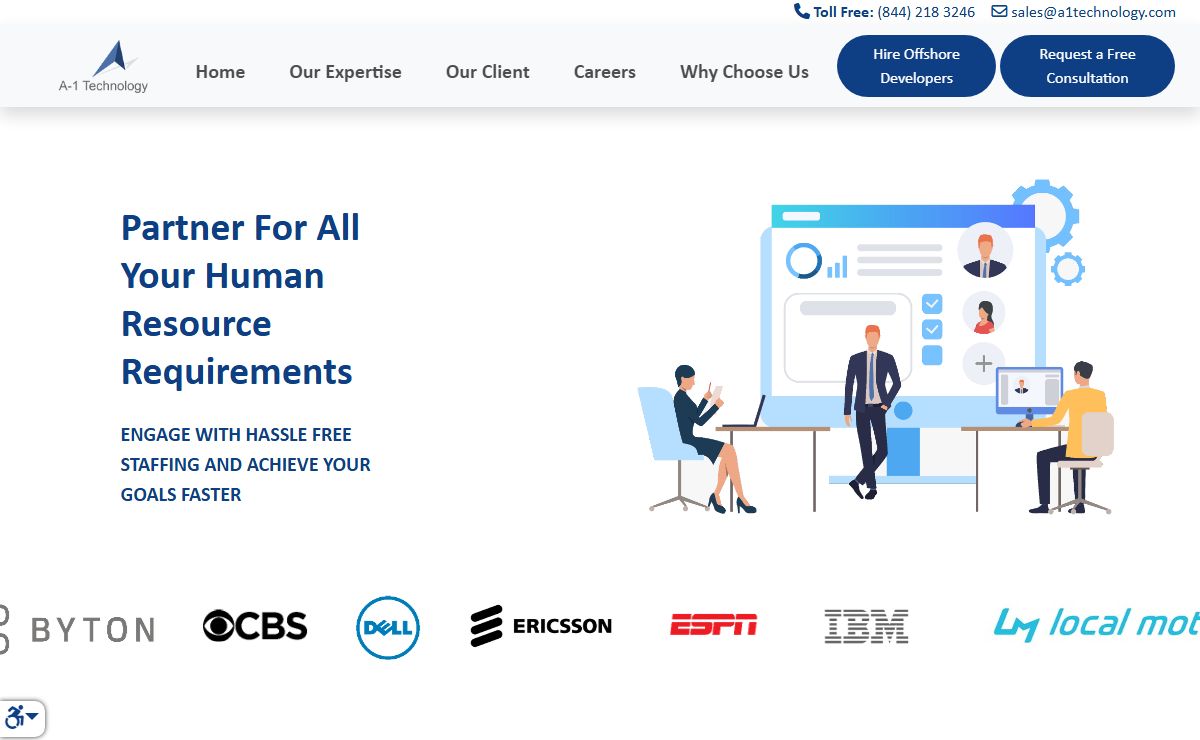 Software Outsourcing Company, Software Development Company, A-1 Technology, Enterprise Mobility Solution