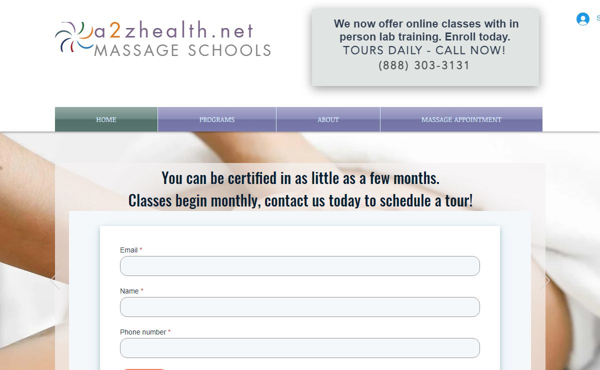a2z Health Massage School Thousand Oaks Reseda Ca | Bodywork