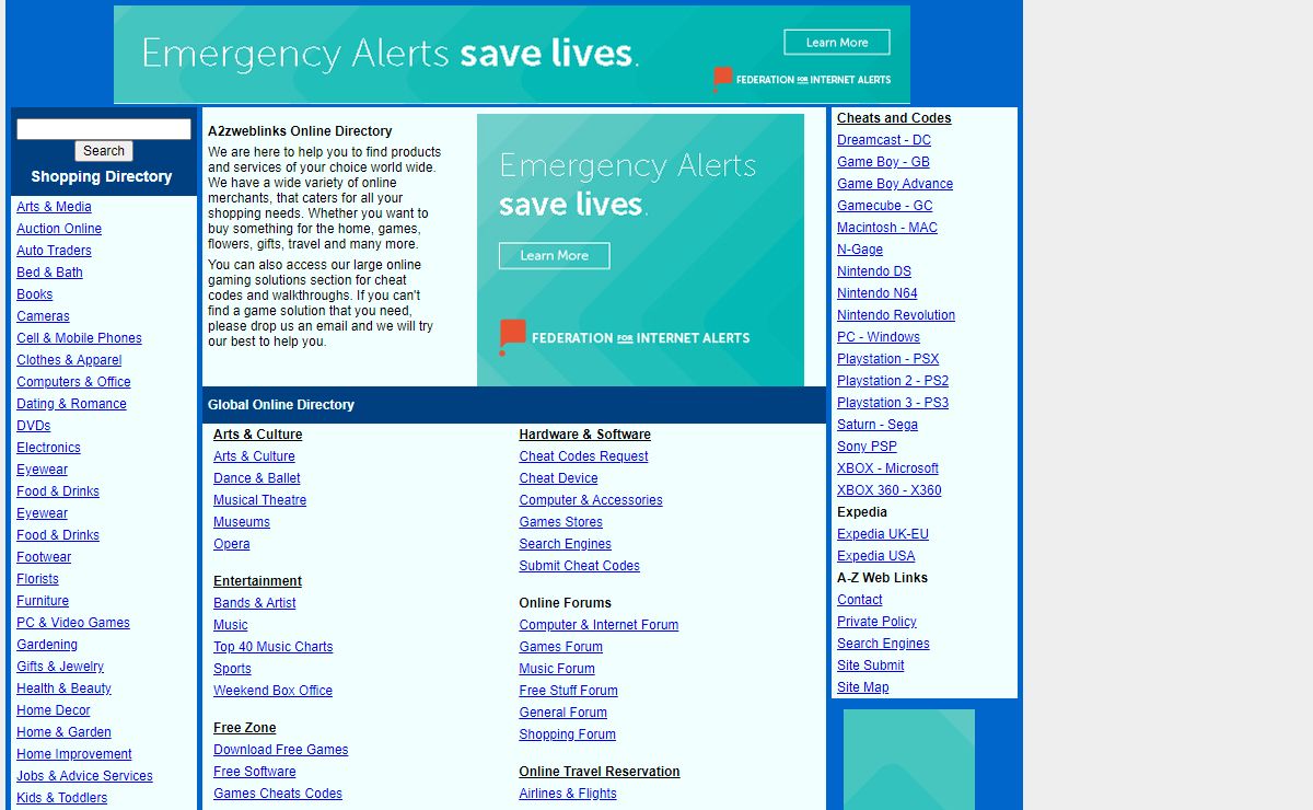A2zweblinks Directory and Online Services