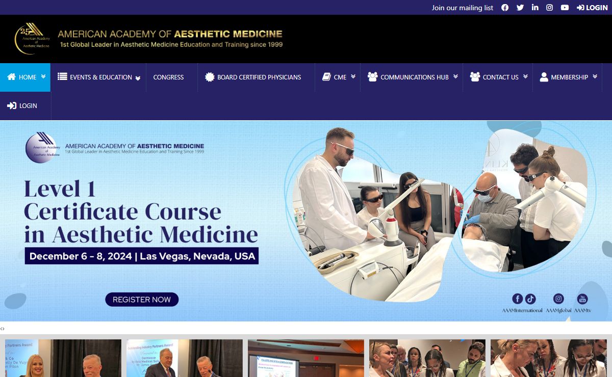 The American Academy of Aesthetic Medicine