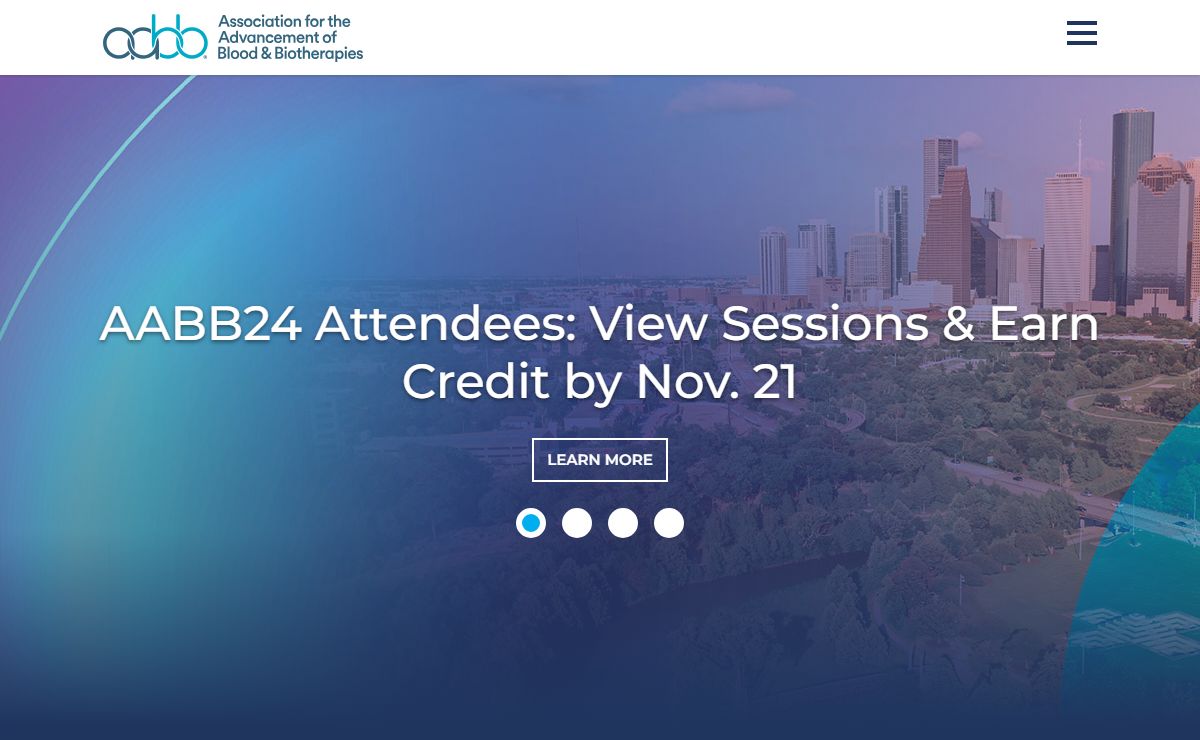 Home - Association for the Advancement of Blood & Biotherapies