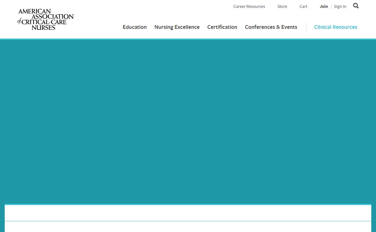 American Association of Critical-Care Nurses - AACN