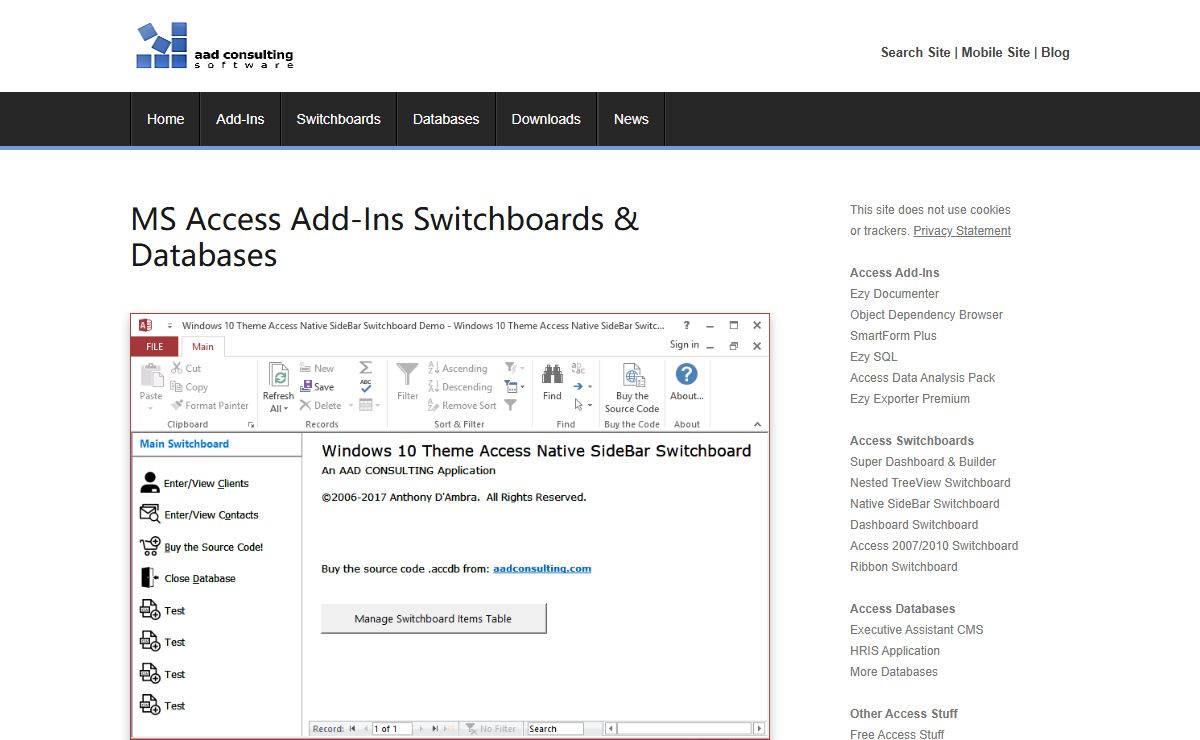 AAD CONSULTING | MS ACCESS APPS