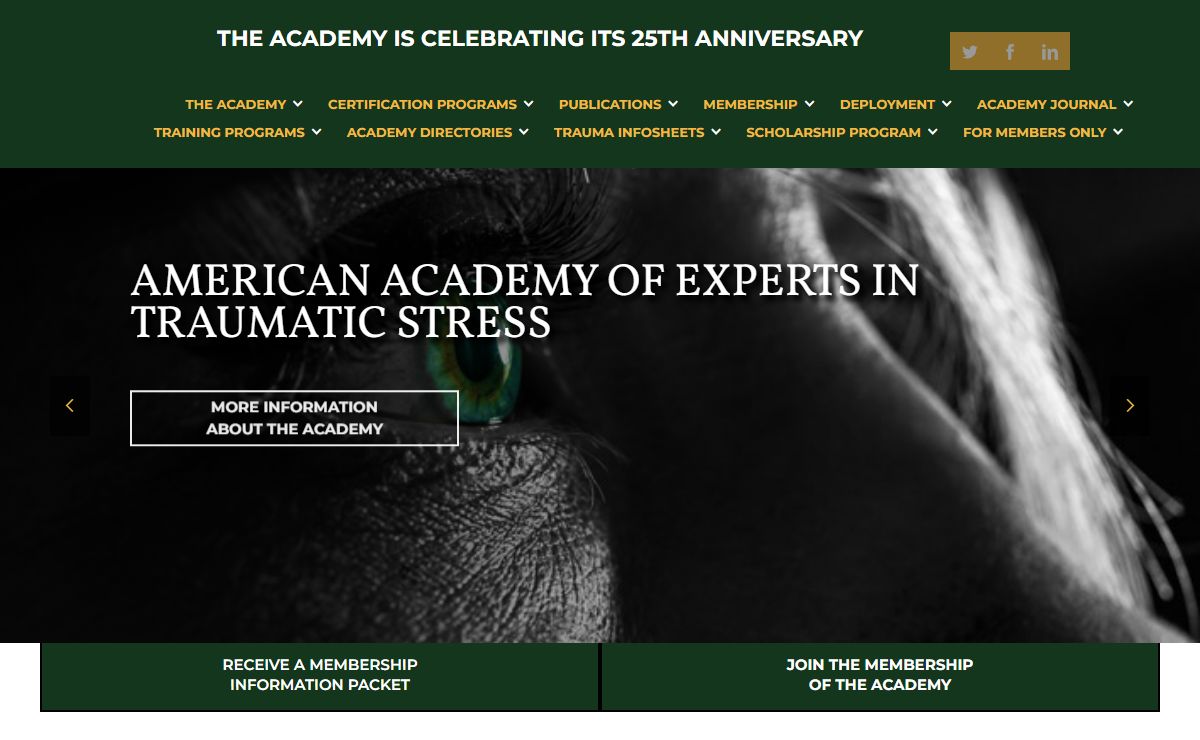 American Academy of Experts in Traumatic Stress