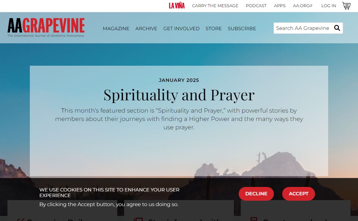 Home | AA Grapevine