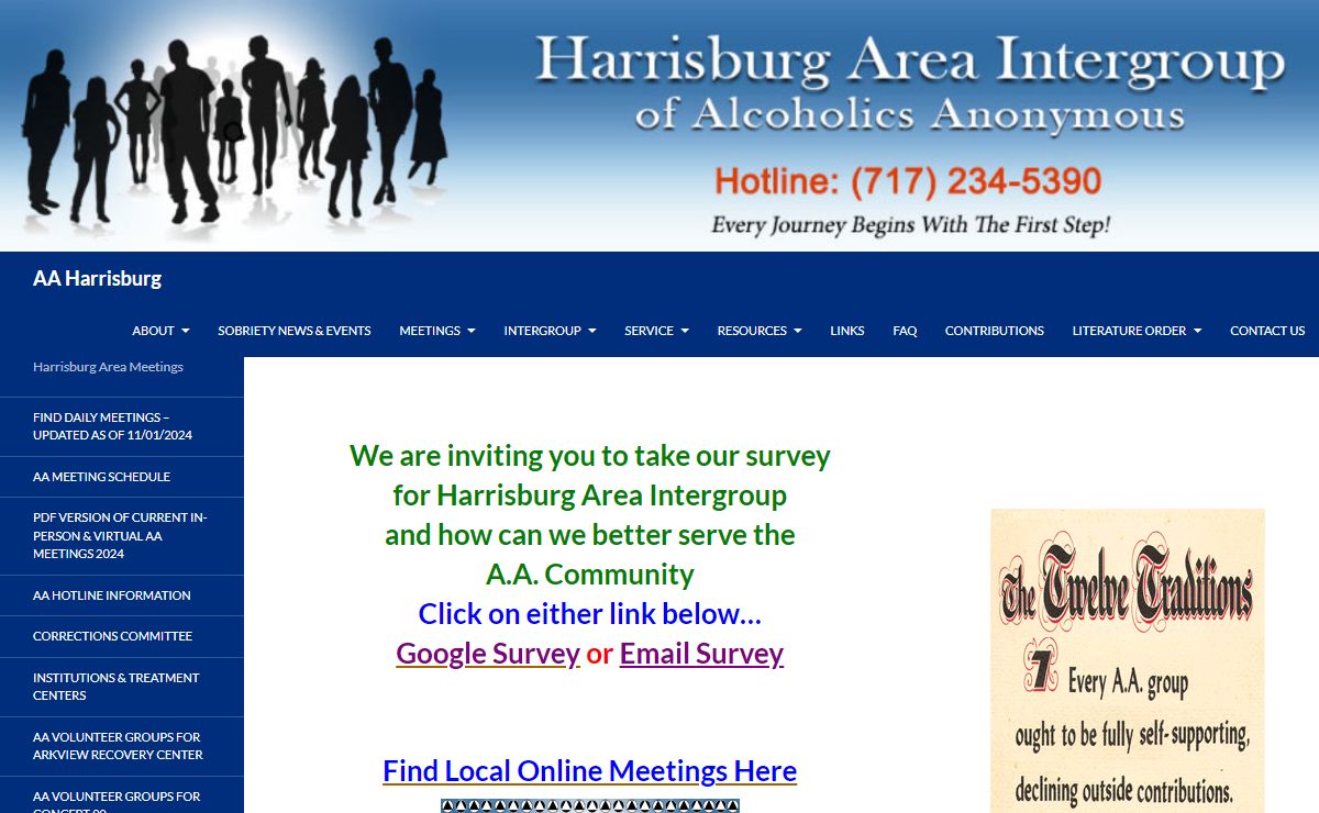 AA Harrisburg | Harrisburg Area Meetings