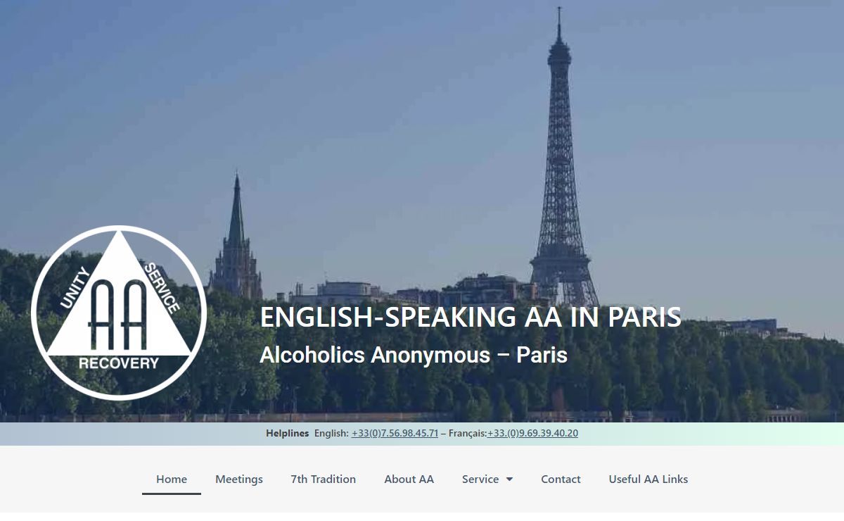 English-Speaking AA in Paris – Alcoholics Anonymous – Paris