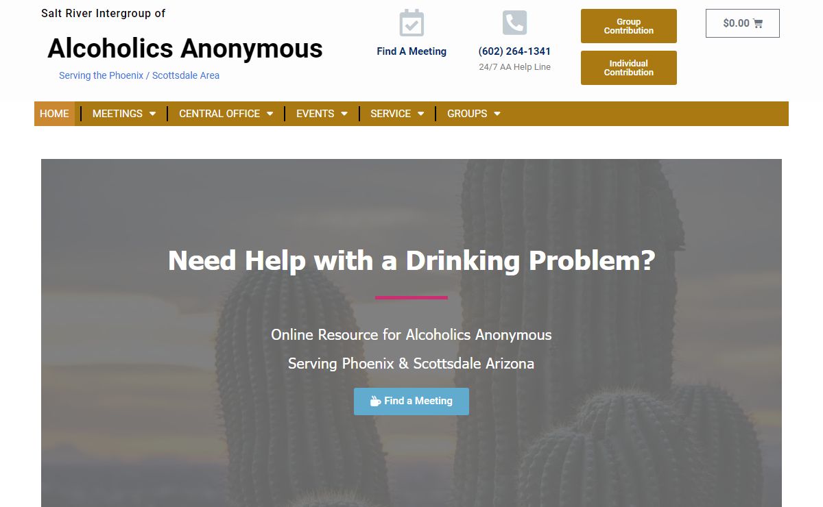 Alcoholics Anonymous – Serving the Phoenix Scottsdale Arizona Area