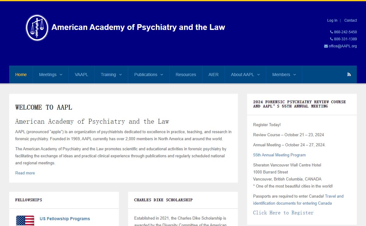 AAPL - American Academy of Psychiatry and the Law