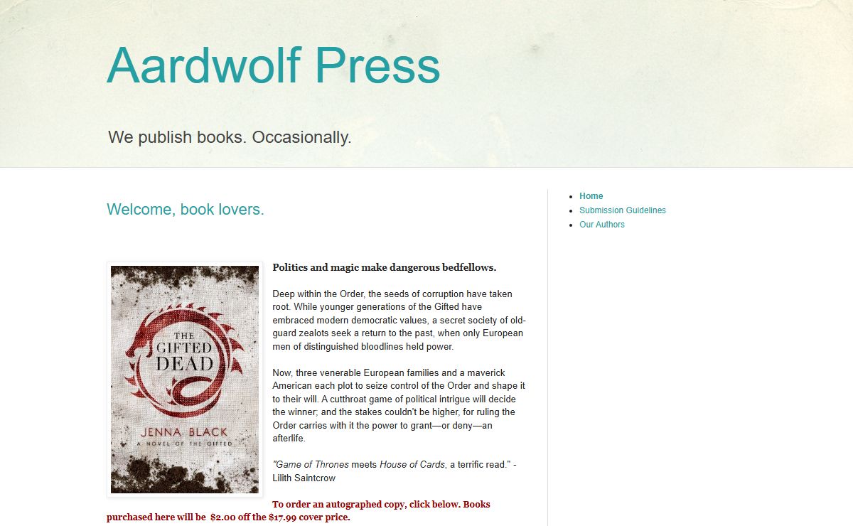 AardwolfPress.com