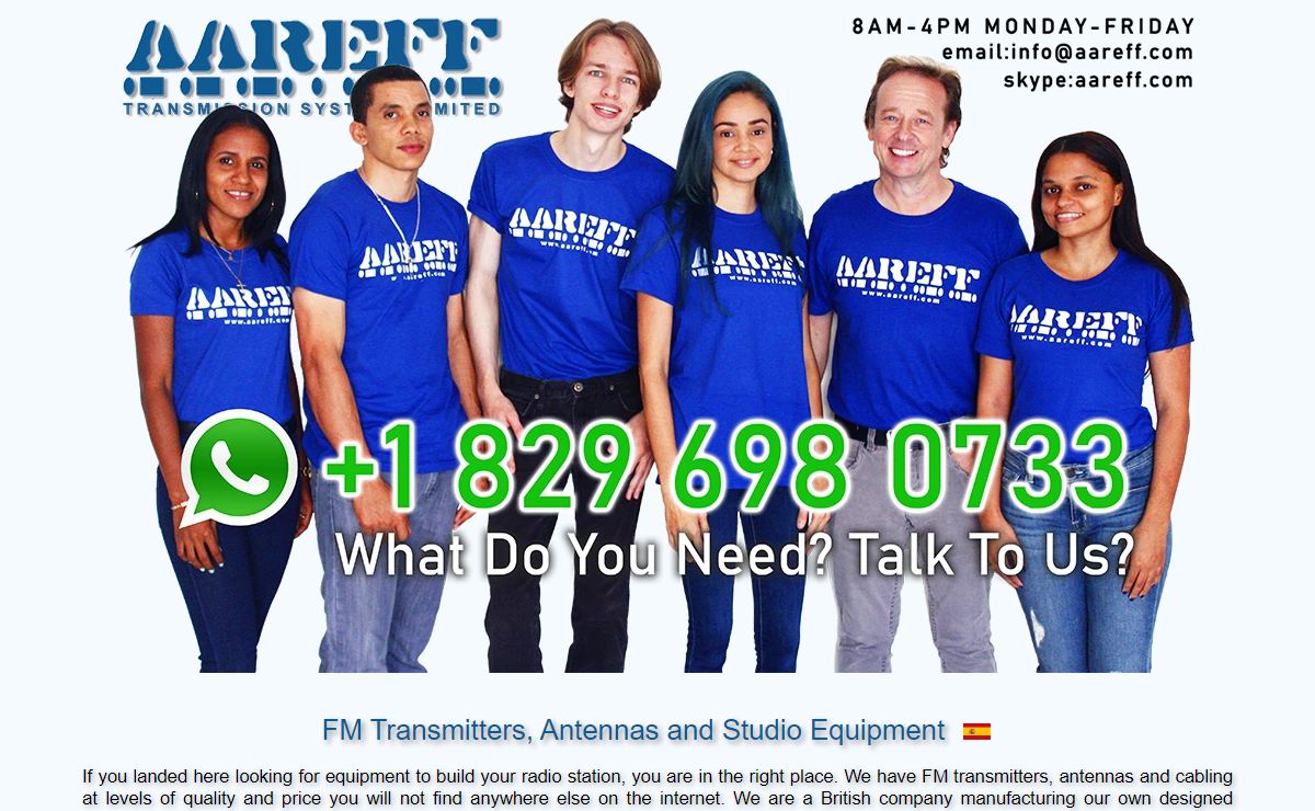 FM Transmitters, Antennas and Studio Equipment
