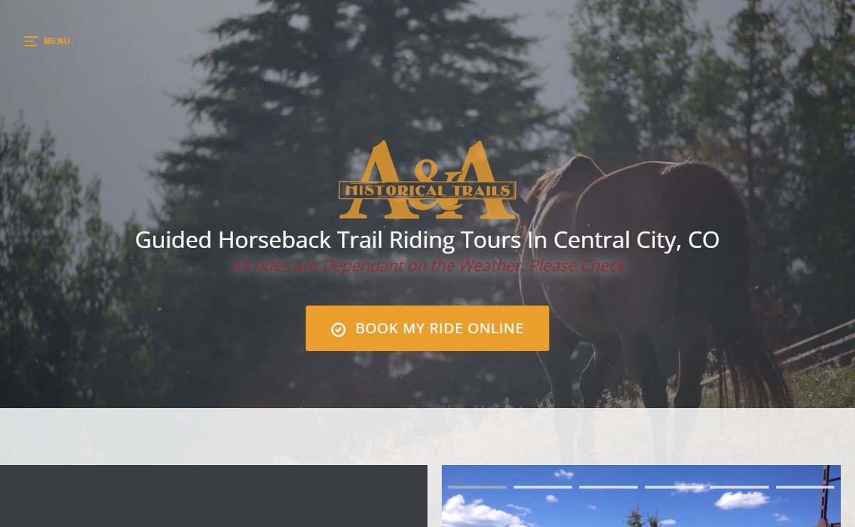 A&A Historical Trails | Guided Horseback Riding Tours near Idaho Springs, CO