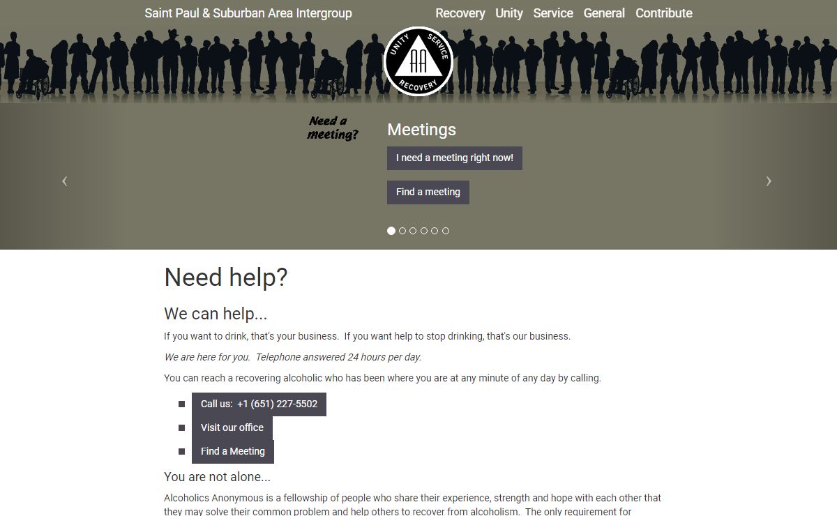 AA Saint Paul | Need help?