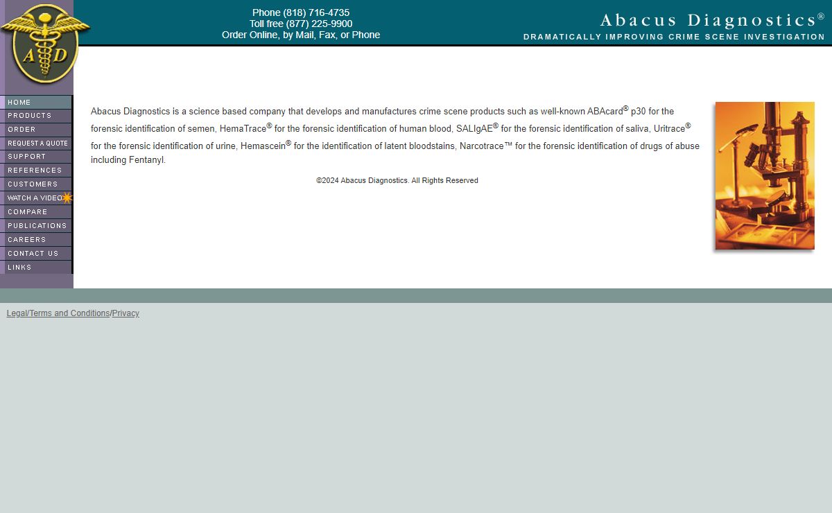 Abacus Diagnostics – Dramatically Improving Crime Scene Investigation