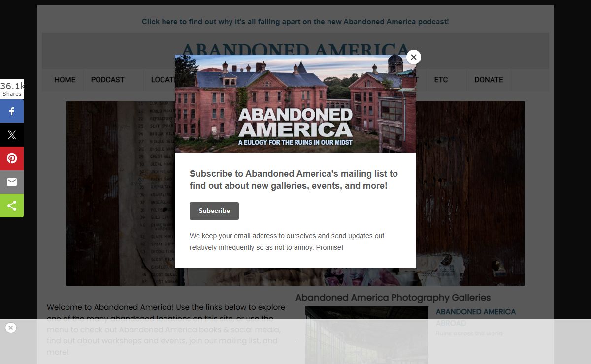 Abandoned America