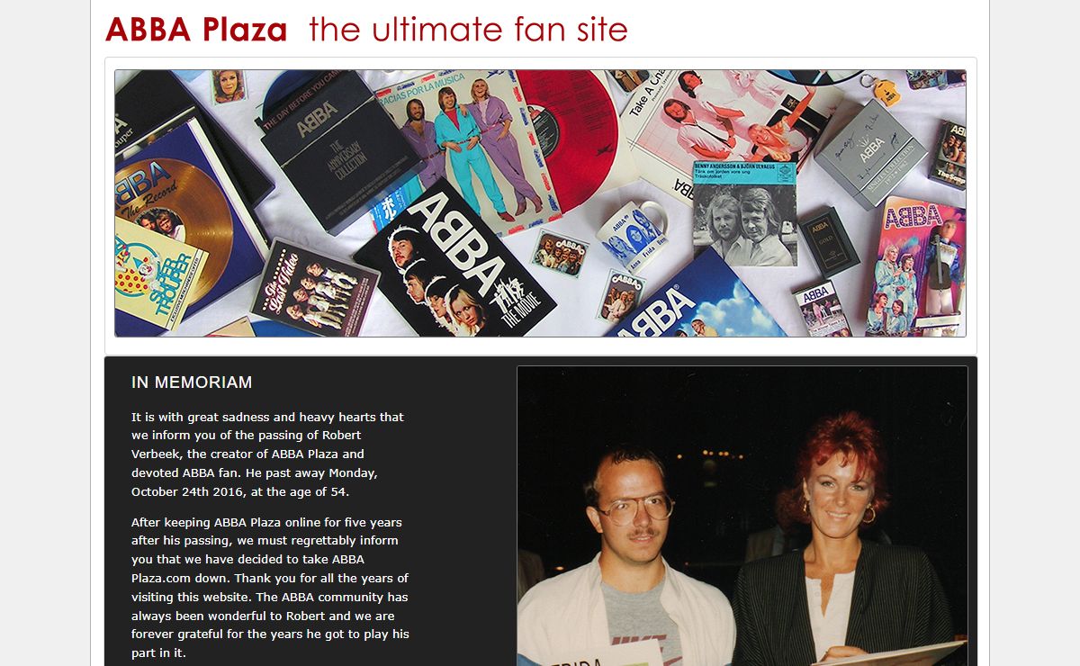 ABBA Plaza - the ultimate ABBA site