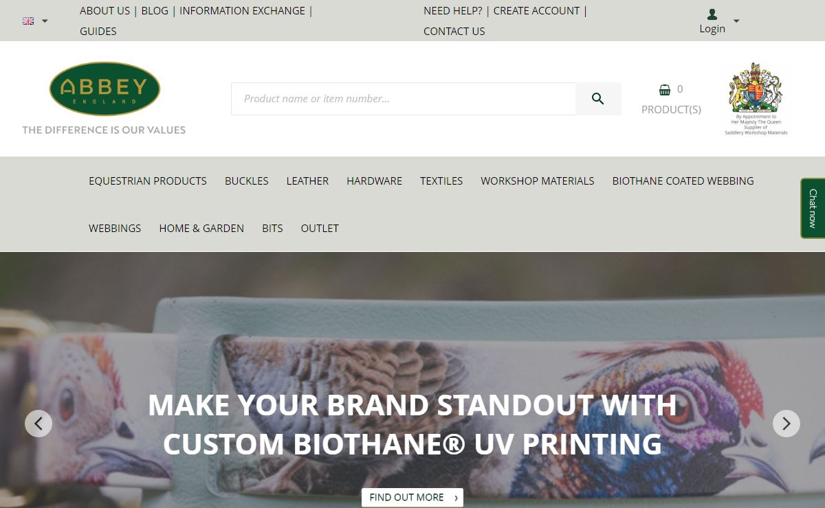 Leather Supplies - Leather Wholesale | Abbey England
